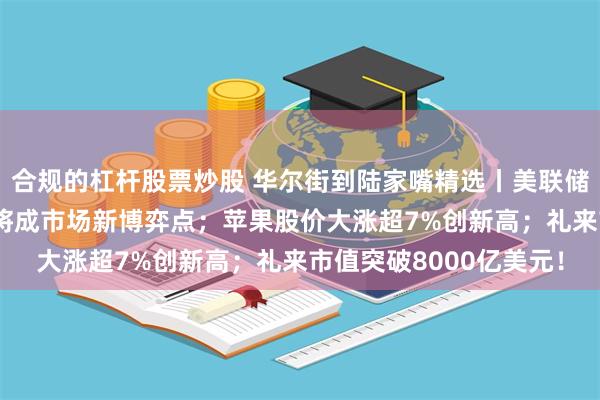 合规的杠杆股票炒股 华尔街到陆家嘴精选丨美联储议息会议来袭 点阵图将成市场新博弈点；苹果股价大涨超7%创新高；礼来市值突破8000亿美元！