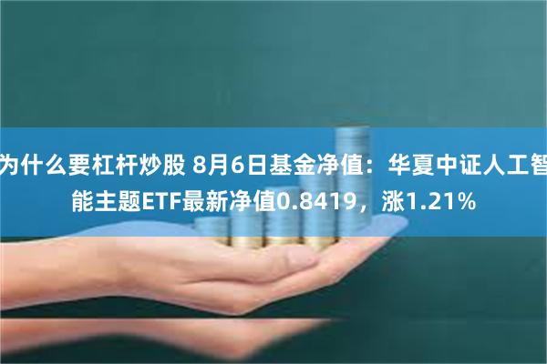 为什么要杠杆炒股 8月6日基金净值：华夏中证人工智能主题ETF最新净值0.8419，涨1.21%