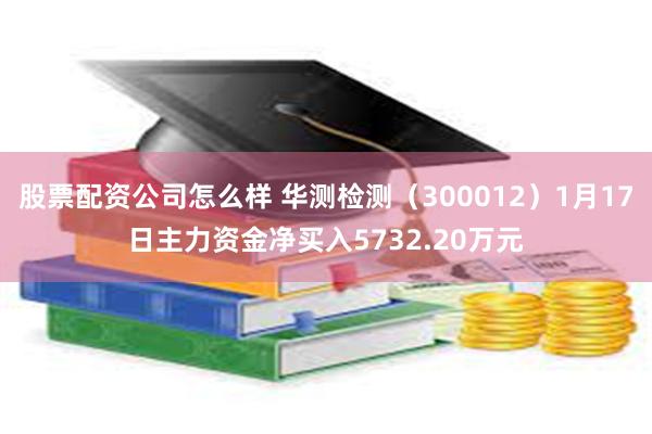 股票配资公司怎么样 华测检测（300012）1月17日主力资金净买入5732.20万元